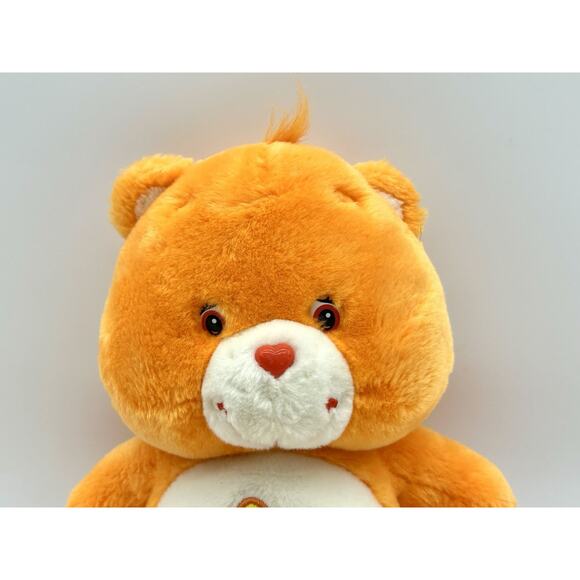 Care Bears 2003 Laugh A Lot Bear Plush 13” Inch Star Orange Stuffed Toy EUC - Picture 2 of 12